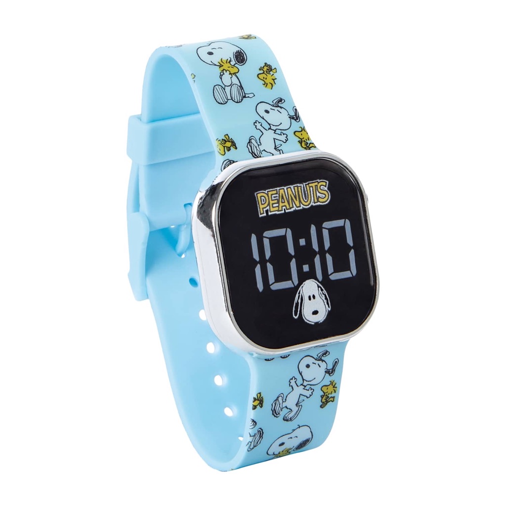 Peanuts Snoopy Led Wristwatch Kids Digital Watch Collectible New Brand